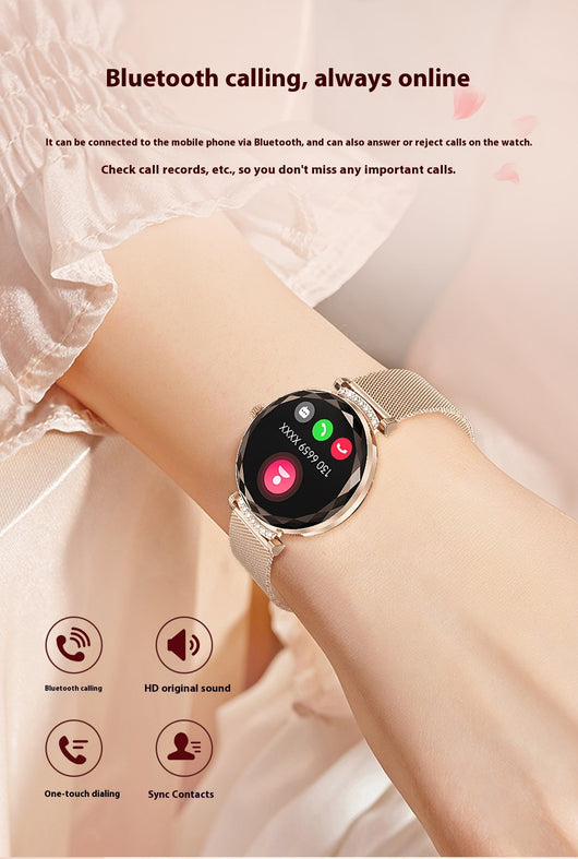 Reloj Inteligente NX7Pro para Mujer - Pantalla 1.19" con Llamadas Bluetooth - Image 22
