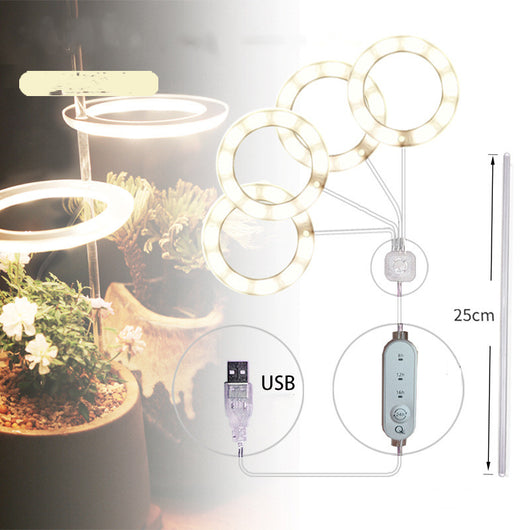 Lámpara LED de Espectro Completo para Plantas de Interior con USB - Image 24