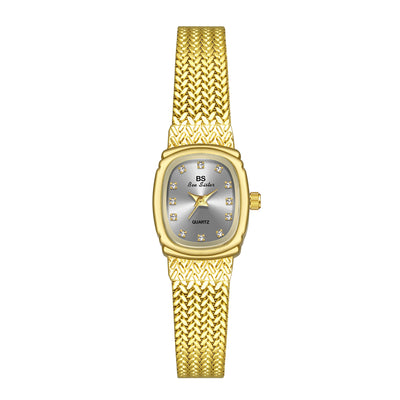 Reloj de Pulsera Dorado Minimalista - Lujo Accesible con Estilo Contemporáneo - Image 5
