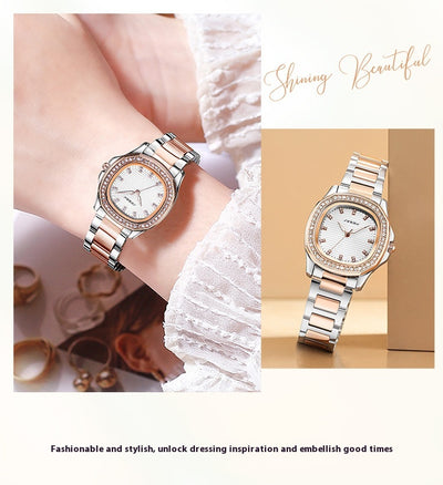 Reloj de Cuarzo Nautiloide Resistente al Agua para Mujer - Image 16