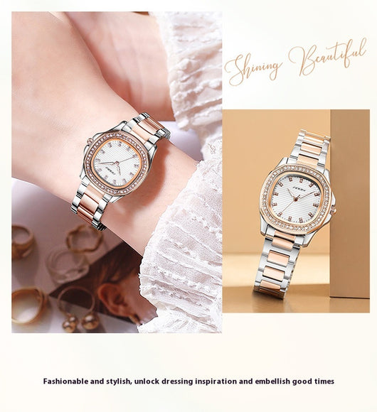 Reloj de Cuarzo Nautiloide Resistente al Agua para Mujer - Image 16