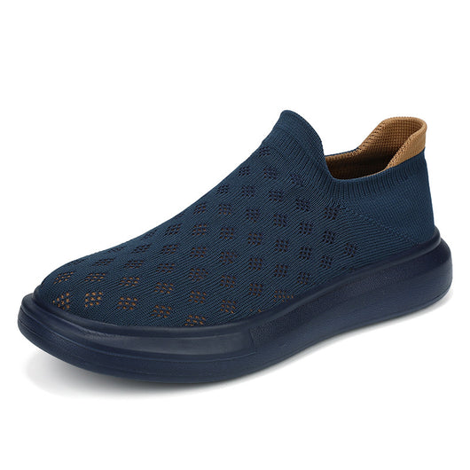Tenis Casuales Transpirables Hombre - Malla Ligera Colores Sólidos - Image 7