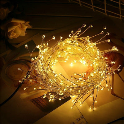Luces LED de Alambre de Cobre - Guirnalda Decorativa Brillante - Image 10