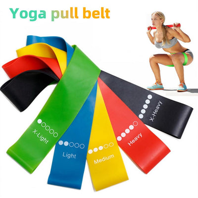 Bandas Elásticas de Resistencia para Yoga, Pilates y Entrenamiento Funcional