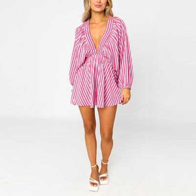 Jumpsuit Holgado con Escote en V y Piernas Anchas - Image 23