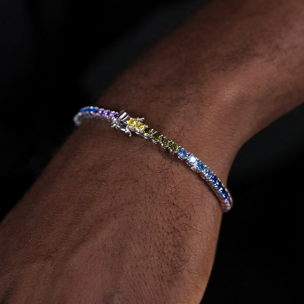 Pulsera Tenis Plata 925 con Zirconia Cúbica para Parejas