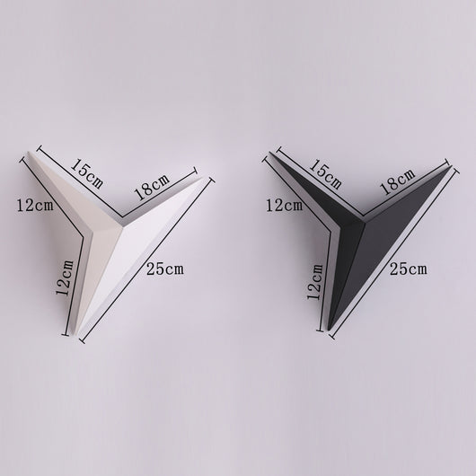 Lámpara de Pared Triangular de Hierro Forjado Artesanal - Image 11