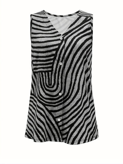 Chaleco Cardigan Estampado para Mujer - Colección Primavera Verano - Image 17
