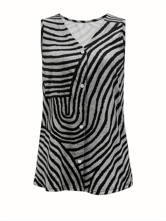 Chaleco Cardigan Estampado para Mujer - Colección Primavera Verano - Image 17