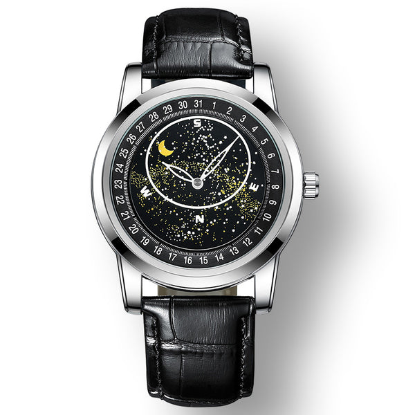 Reloj de Negocios Gypsophila para Hombre - Cuarzo Luminoso Resistente al Agua