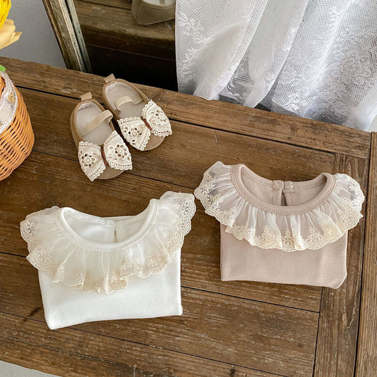 Blusa Base de Encaje Versátil para Niña - Image 18