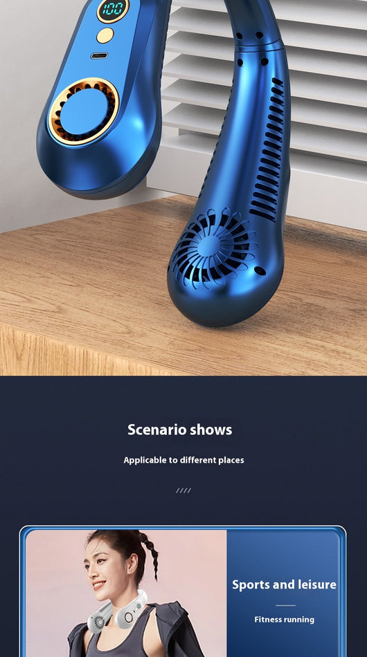 Ventilador Portátil Silencioso sin Aspas con Soporte Ajustable - Image 13