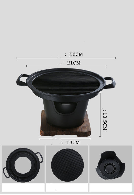 Parrilla Antiadherente Compacta para Interiores - Image 9