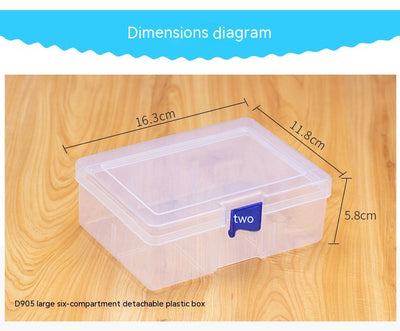 Caja Organizadora de Herrajes Transparente - Image 10