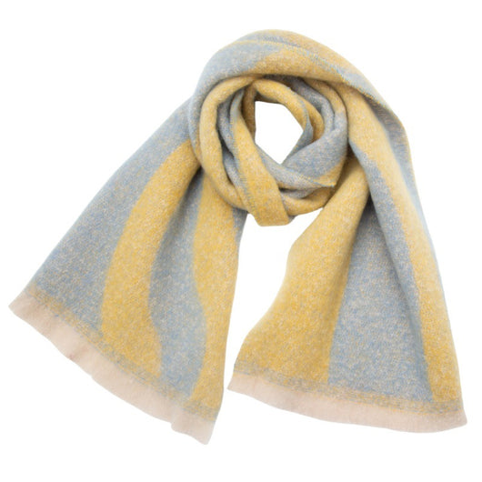 Bufanda Tejida Jacquard Otoño Invierno Estilo Europeo y Americano - Image 13