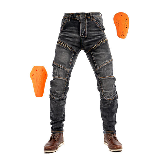 Pantalones Vaqueros para Motocicleta con Elasticidad Alta para Hombre y Mujer - Image 2