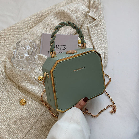 Bolso de Diseño Exclusivo con Asa al Hombro - Cartera Cuadrada de Moda - Image 15