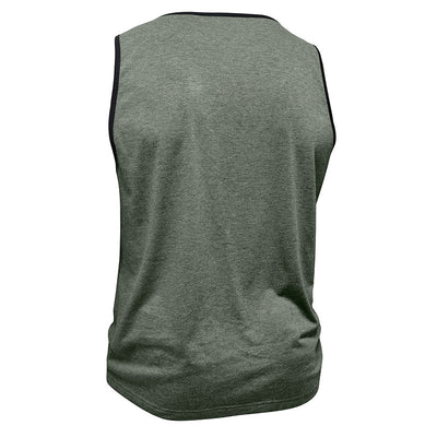 Camiseta Deportiva Suelta sin Mangas con Bolsillos y Estampado - Image 18