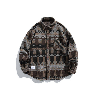 Chaqueta Vintage Estilo Étnico - Image 3