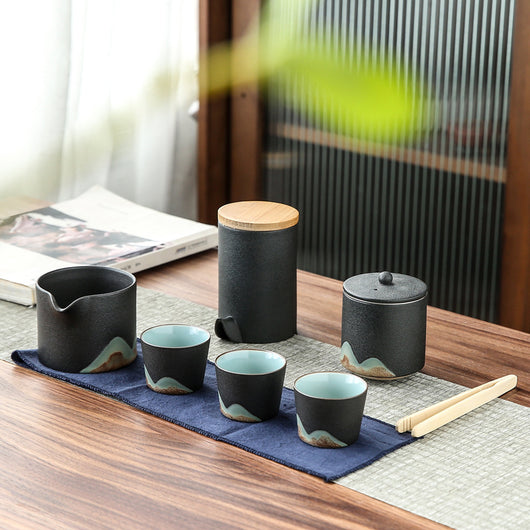 Juego de Té Automático Lazy Glaze - Portátil para Viajeros - Image 8