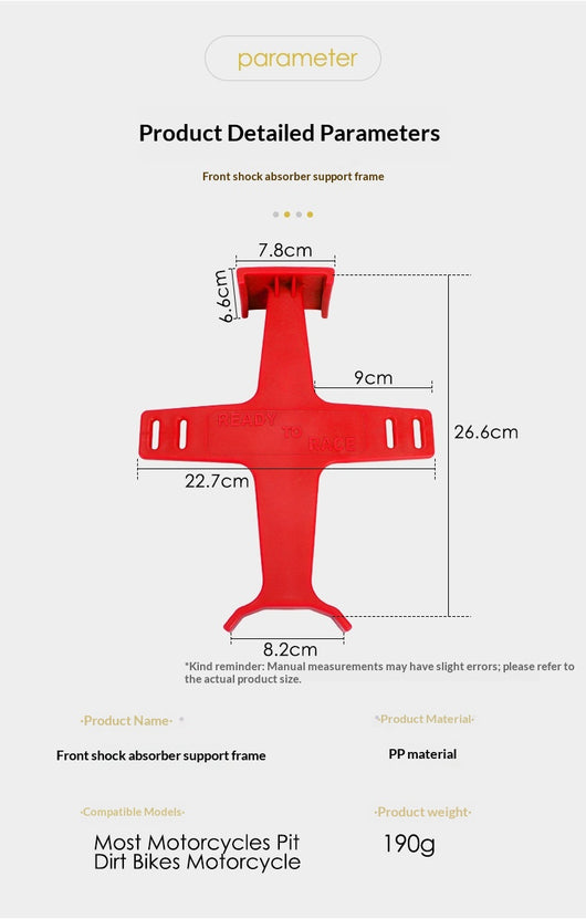 Soporte de Montaje para Amortiguador Delantero de Motocicleta - Modificaciones Personalizadas - Image 18