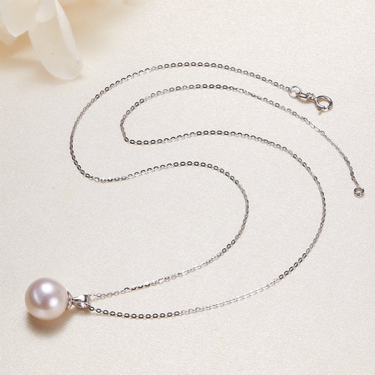 Collar de Perla de Agua Dulce en Plata S925 - Image 3