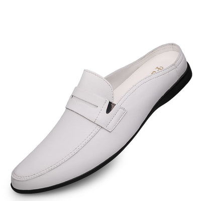 Zapatos Casuales de Cuero Vacuno Tipo Mocasín para Hombre - Image 12