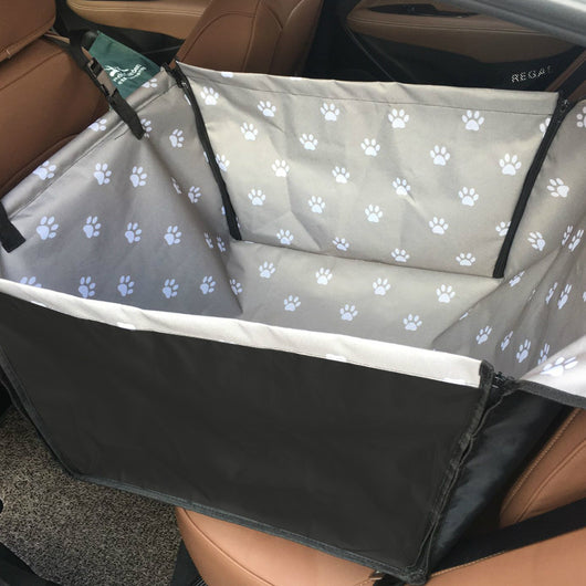 Asiento Trasero Plegable con Diseño de Huella de Gato - Image 10