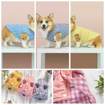 Abrigo Térmico Reversible para Perros - Chaleco de Algodón Doble Cara - Image 9