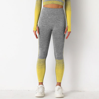 Pantalones de yoga de punto melocotón de secado rápido - Image 13