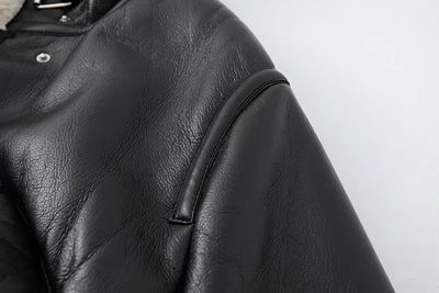 Abrigo Corto Elegante Estilo Urbano para Mujer - Image 8