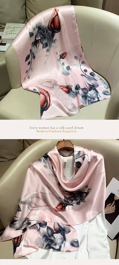 Pañuelo de Seda Hangzhou Premium Largo - Image 36