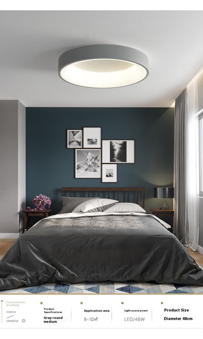Lámpara de Techo Inteligente Redonda para Dormitorio y Comedor - Image 22