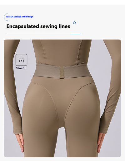 Enterizo de Yoga para Mujer con Malla Transpirable - Image 14
