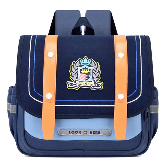 Mochila Escolar Estilo Británico Ergonómica para Niños y Niñas - Image 9