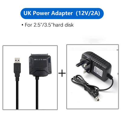 Cable Adaptador USB a SATA - Conecta Cualquier Disco Duro al Instante - Image 9