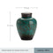Turquoise Ceramic Cubierta