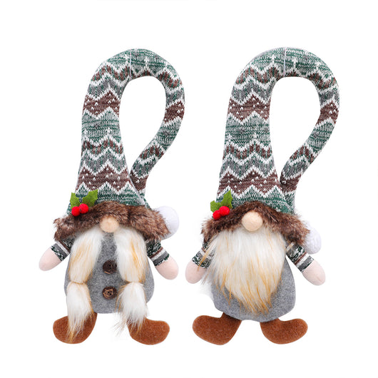Broche Decorativo Muñeca Sin Rostro para Cortinas Navideñas - Image 11