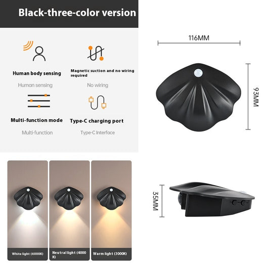 Lámpara LED Inteligente con Sensor Infrarrojo y Carga Inalámbrica - Image 6