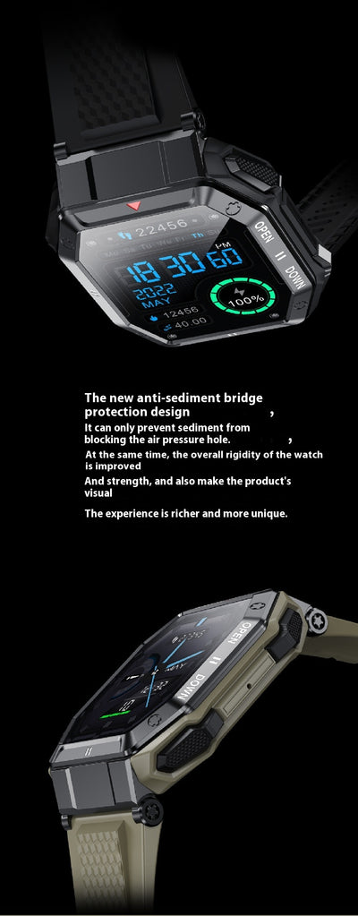 Reloj Inteligente K55 con Llamadas Bluetooth, Monitor Cardíaco y Presión Arterial - Image 12