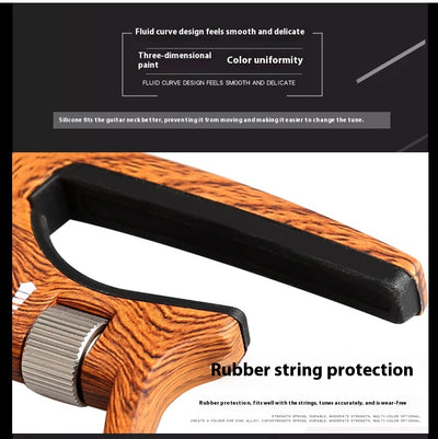 Guitarra Acústica Aroma Capo AC-30 de Madera Maciza - Image 11