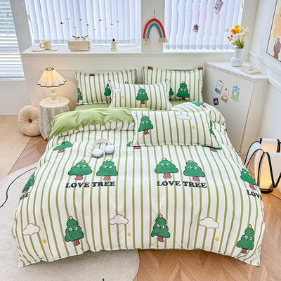 Sábanas de Algodón Puro Minimalistas para Cama - Image 12