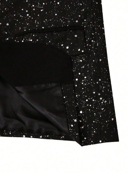Conjunto de Traje Brillante para Hombre - Saco y Pantalón - Image 17