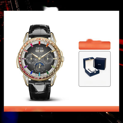 Reloj Automático Multifuncional Rainbow Circle Resistente al Agua para Hombre - Image 6