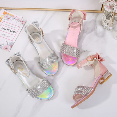 Sandalias Princesa de Tacón Suave para Niñas - Image 6