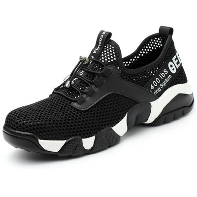 Zapatos de Seguridad Laboral Transpirables con Malla Reforzada para Hombre - Image 4