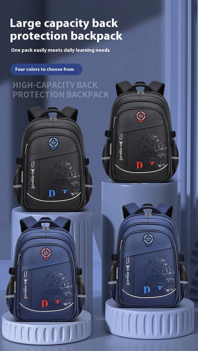 Mochila Escolar Ergonómica de Gran Capacidad con Múltiples Compartimentos - Image 23
