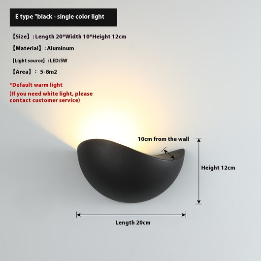 Lámpara LED Impermeable para Patio, Pasillo y Dormitorio - Image 6