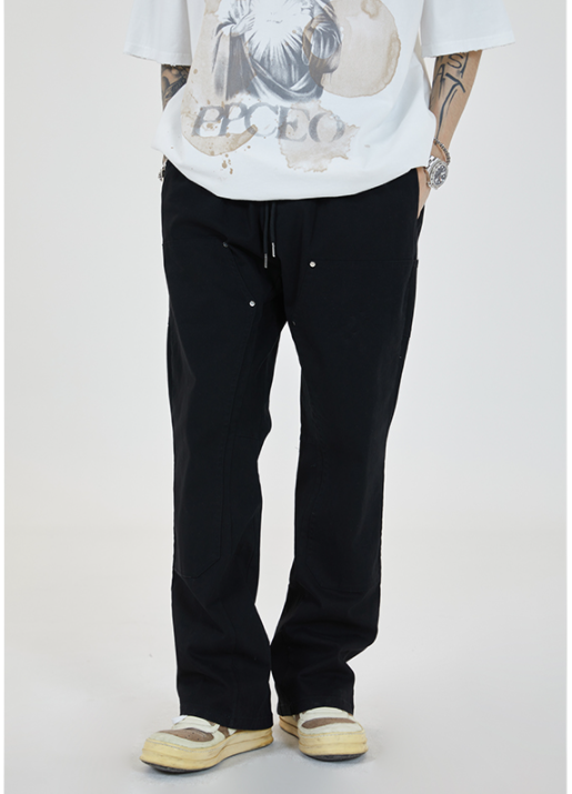 Pantalones Cargo Multibolsillo con Cierre - Overol Casual Versátil - Image 5