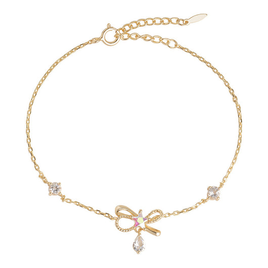 Pulsera de Moño con Circones Brillantes - Image 5